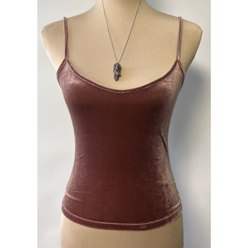 Y2K‎ Pink Valor Cami Small Layering Tank Top Fairy Coquette Aeropostale Stretch